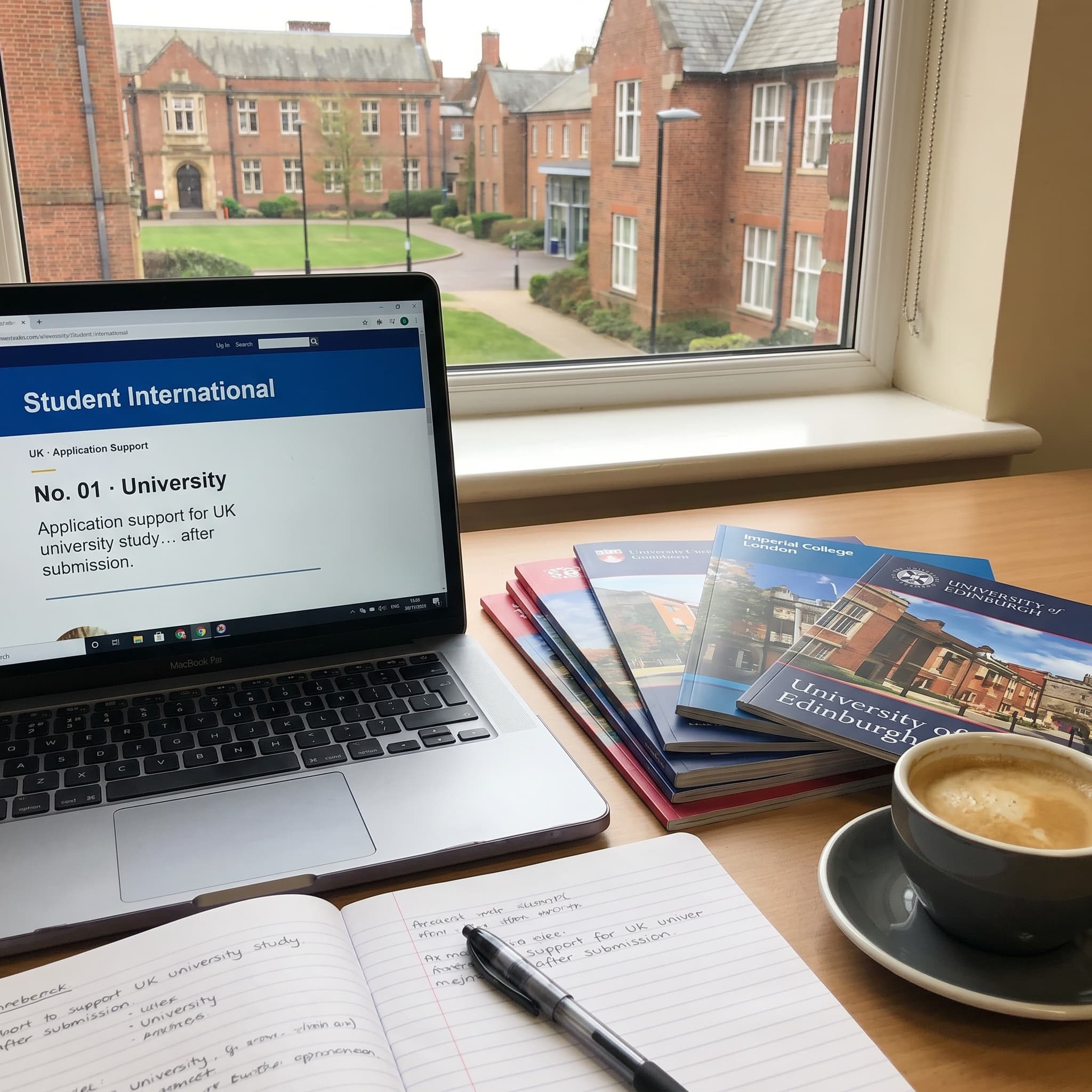 Course and university shortlisting.