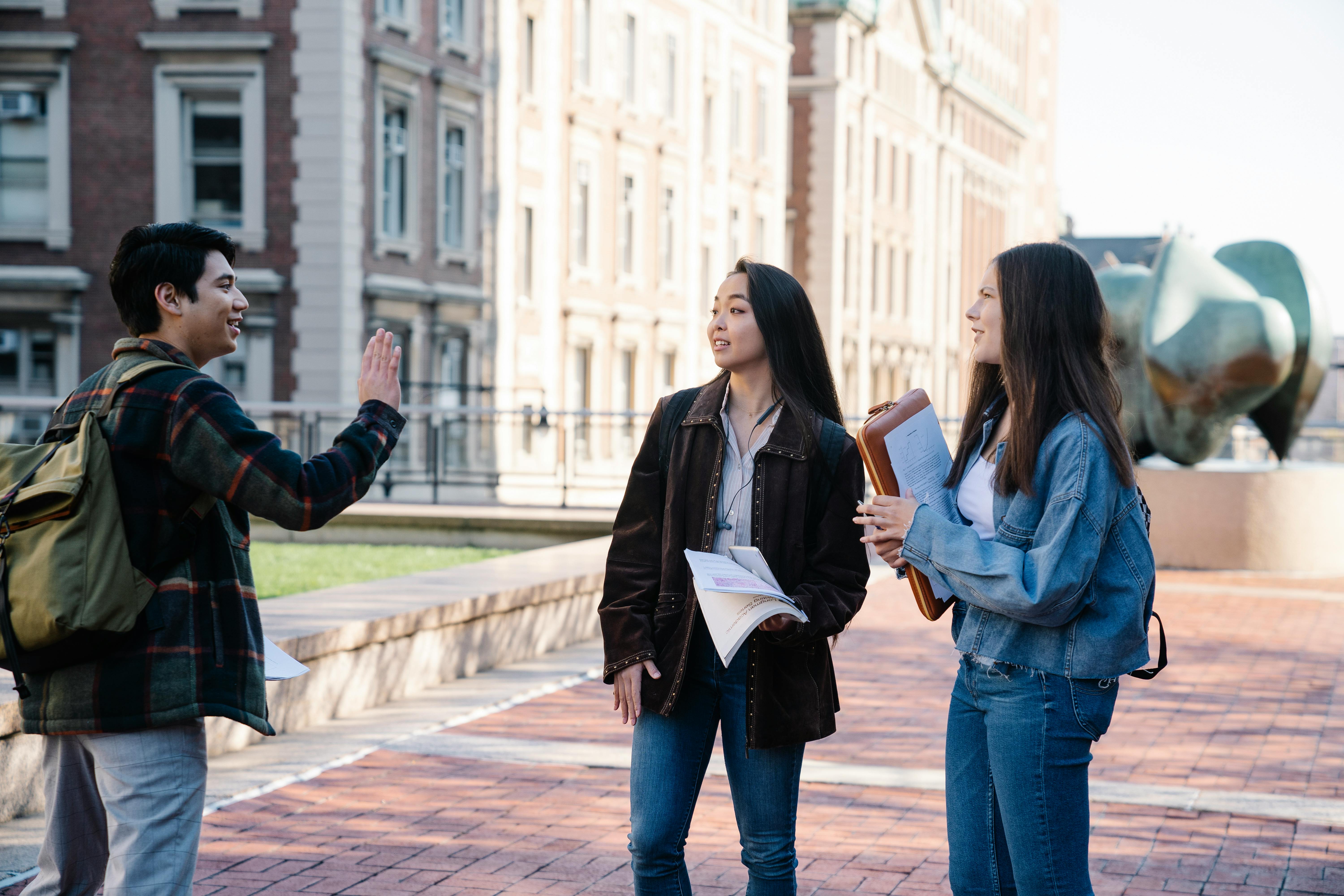 From Chinese classroom to UK tutorial.